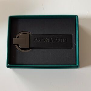 Aston Martin Leather Keychain
